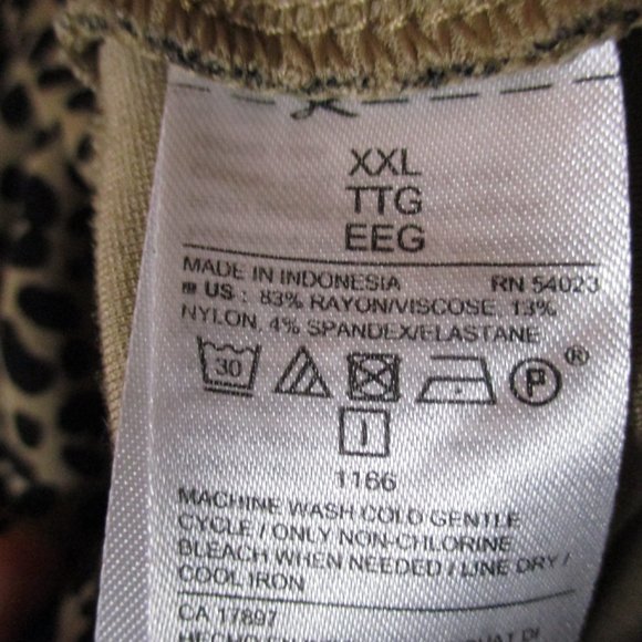 Old Navy Stevie XXL Leopard Print Leggings - Picture 12 of 12